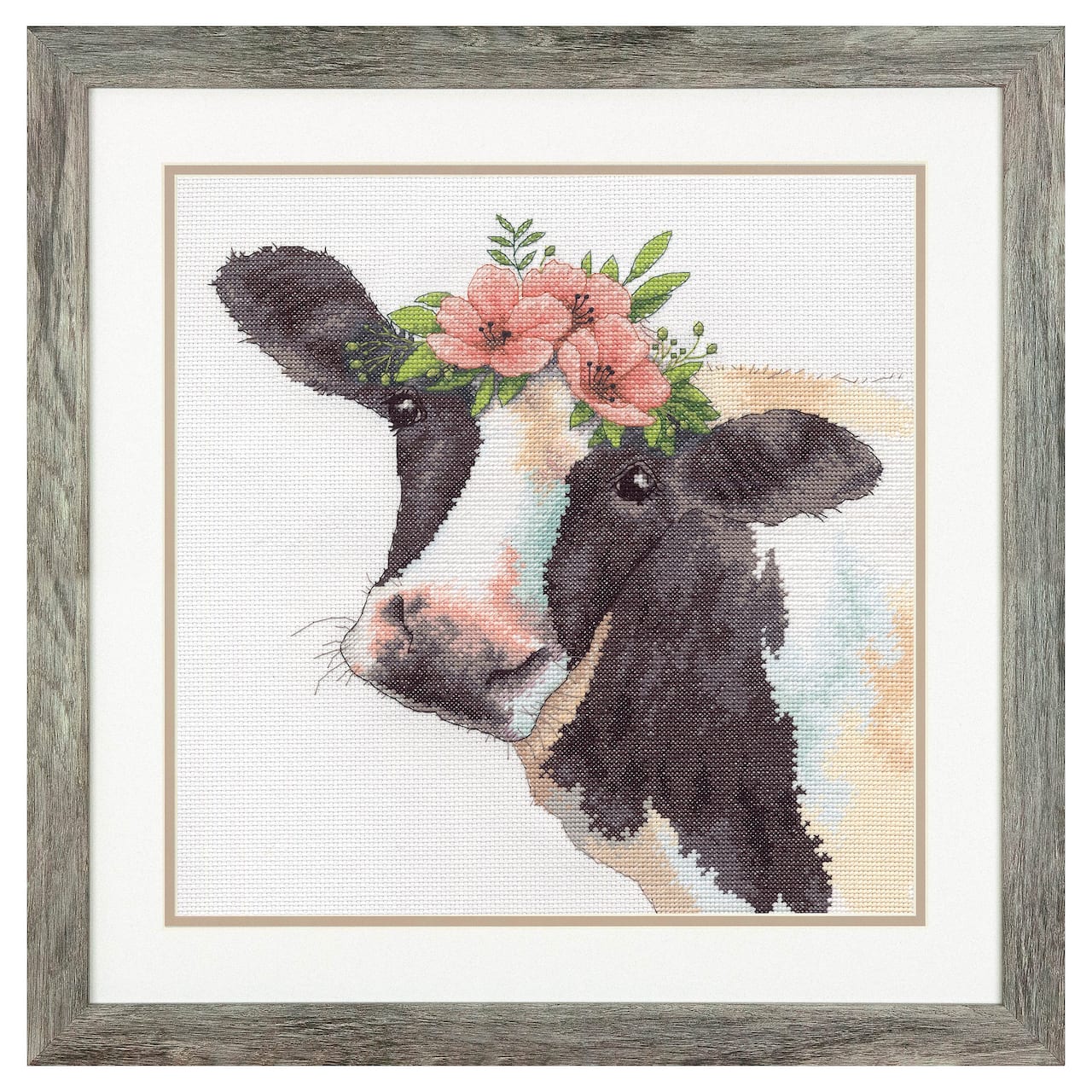 Dimensions&#xAE; Sweet Cow Counted Cross Stitch Kit